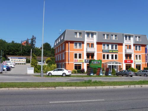 Fotografie sídla společnosti. 